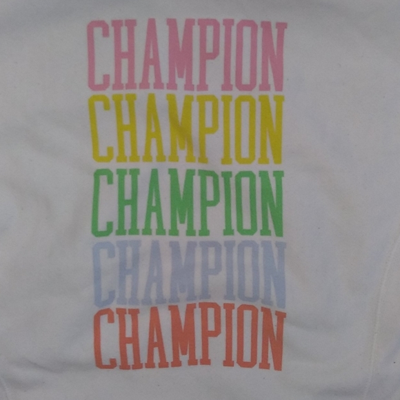 Women's reverse weave pastel Champion hoodie - Picture 8 of 8